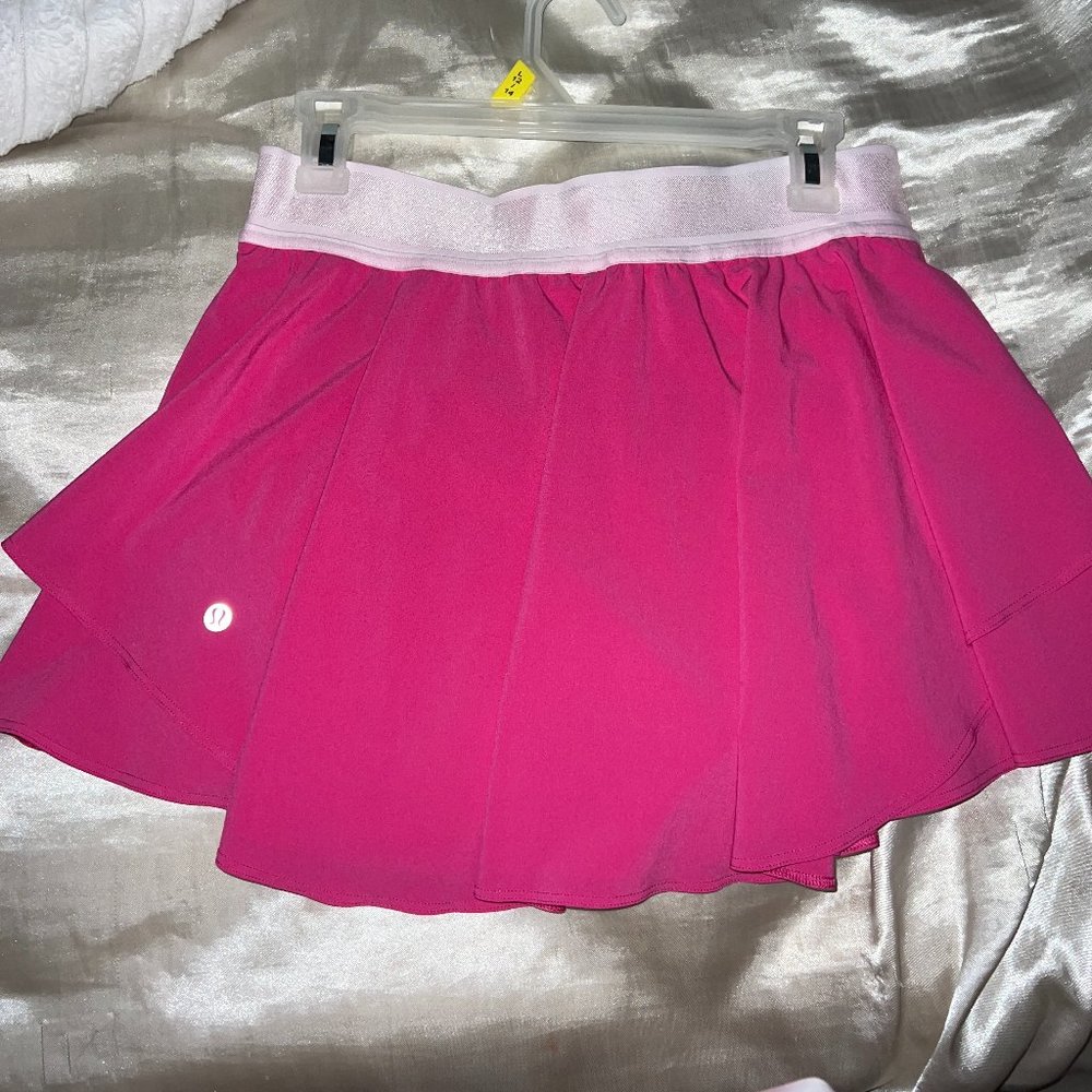 Lululemon Court Rival High-Rise Skirt SONIC PINK
